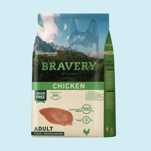 BRAVERY CHICKEN ADULT LARGE/MEDIUM BREEDS 12KG