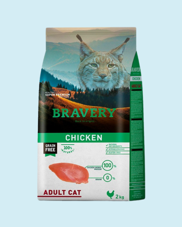 BRAVERY CHICKEN ADULT CAT 2K