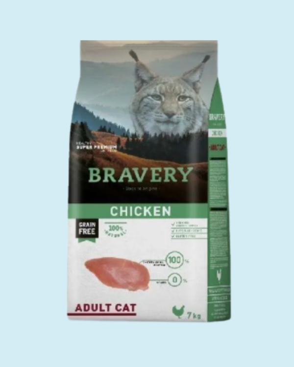BRAVERY CHICKEN ADULT CAT 7K