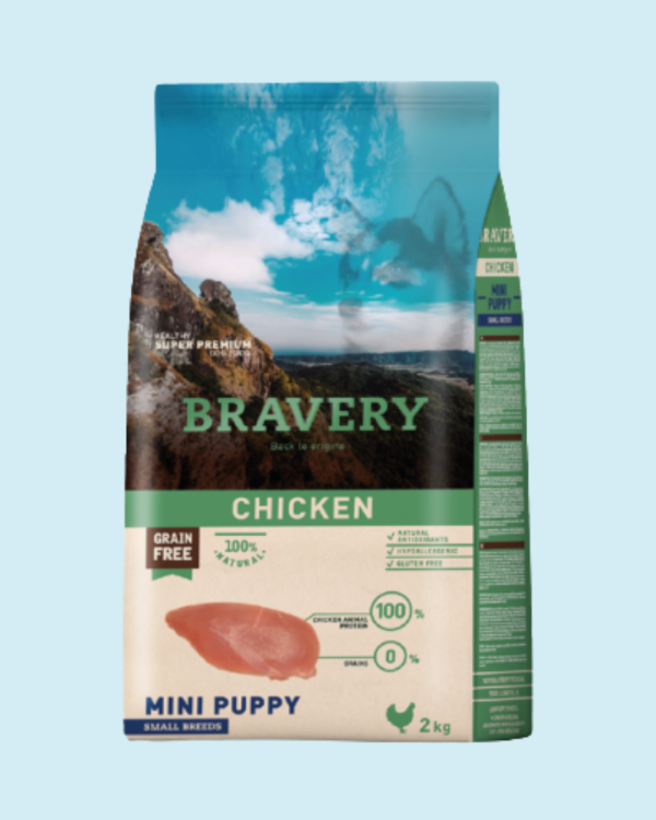 BRAVERY  CHICKEN MINI PUPPY SMALL BREEDS 2K