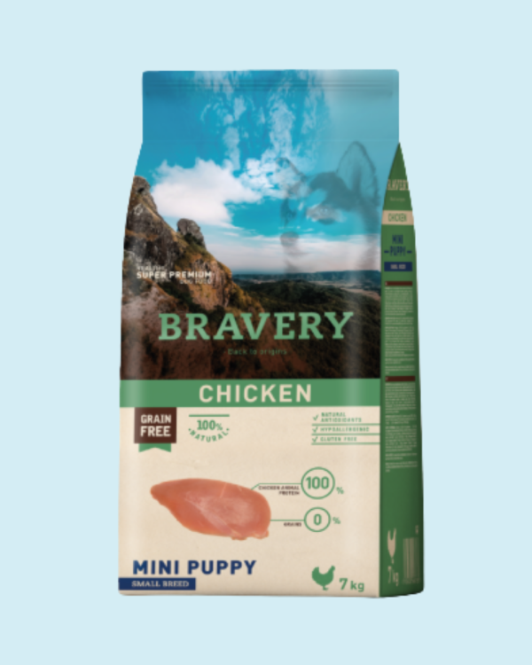 BRAVERY CHICKEN MINI PUPPY SMALL BREEDS 7KG