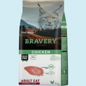 BRAVERY CHICKEN STERILIZED ADULT CAT 7K