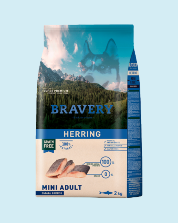 BRAVERY HERRING MINI ADULT SMALL BREEDS 2K