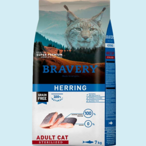 BRAVERY HERRING STERILIZED ADULT CAT 7K