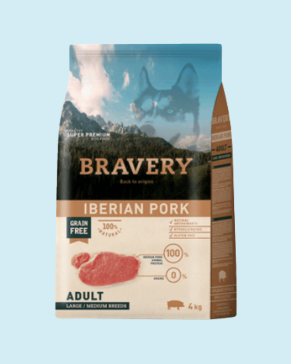 BRAVERY IBERIAN PORK LARGE_MEDIUM BREEDS 4KG