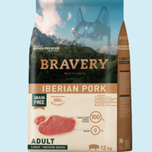 BRAVERY IBERIAN PORK LARGE/MEDIUM BREED 12KG