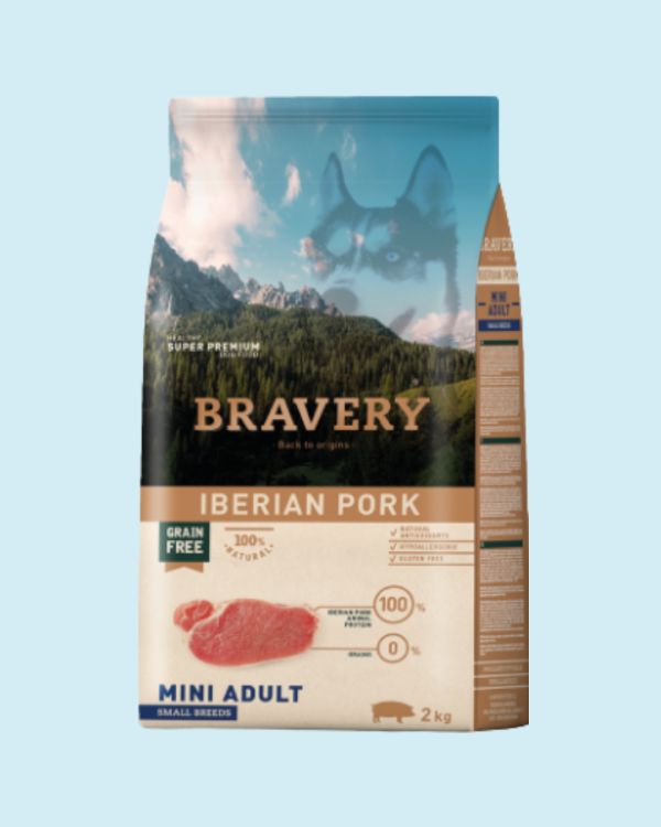 BRAVERY IBERIAN PORK MINI ADULT SMALL BREEDS 2K