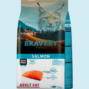 BRAVERY SALMON ADULT CAT 2K