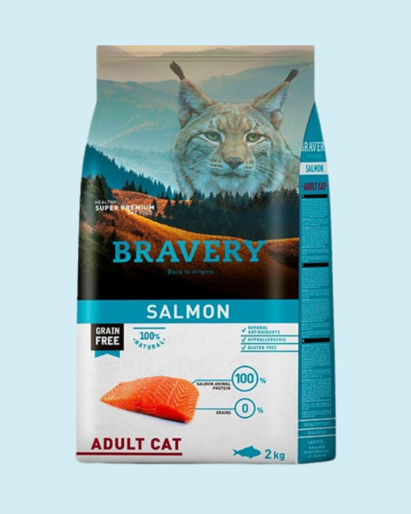 BRAVERY SALMON ADULT CAT 2K