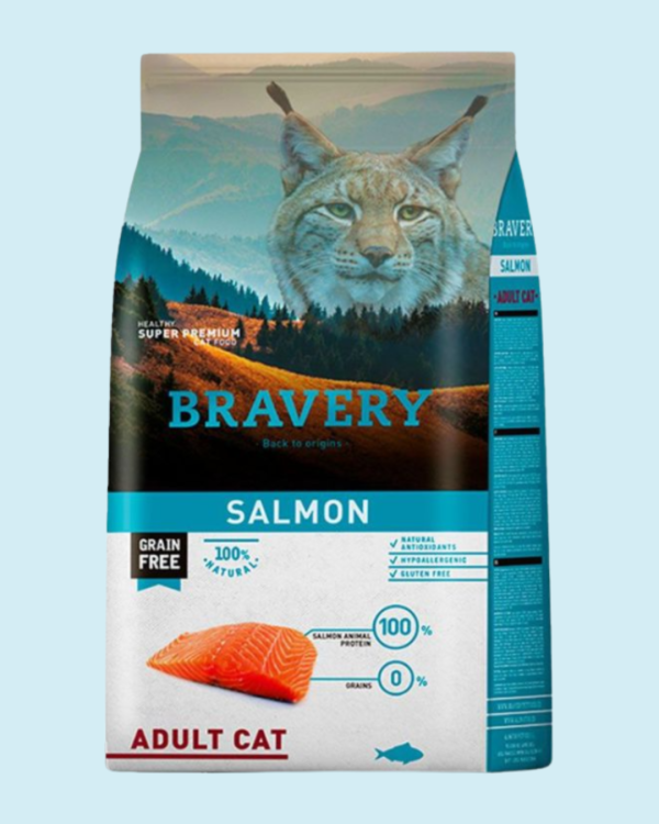 BRAVERY SALMON ADULT CAT 7K