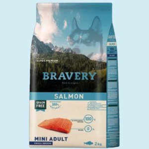 BRAVERY SALMON MINI ADULT SMALL BREEDS 2KG
