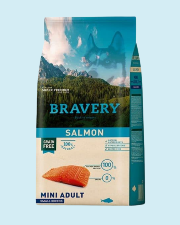 BRAVERY SALMON MINI ADULT SMALL BREEDS 7KG
