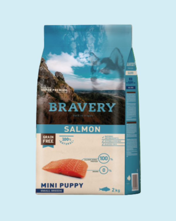 BRAVERY SALMON MINI PUPPY SMALL BREEDS 2K