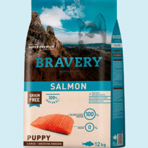 BRAVERY SALMON PUPPY LARGE/MEDIUM BREEDS 12KG