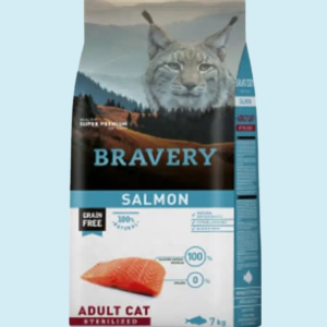 BRAVERY SALMON STERILIZEDADULT CAT 7K