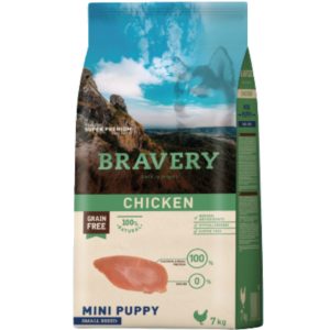 BRAVERY CHICKEN MINI PUPPY SMALL BREEDS 7 Kg