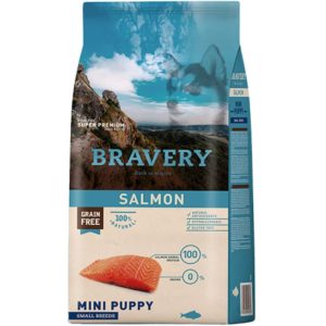 BRAVERY SALMON MINI PUPPY SMALL BREEDS 7 Kg
