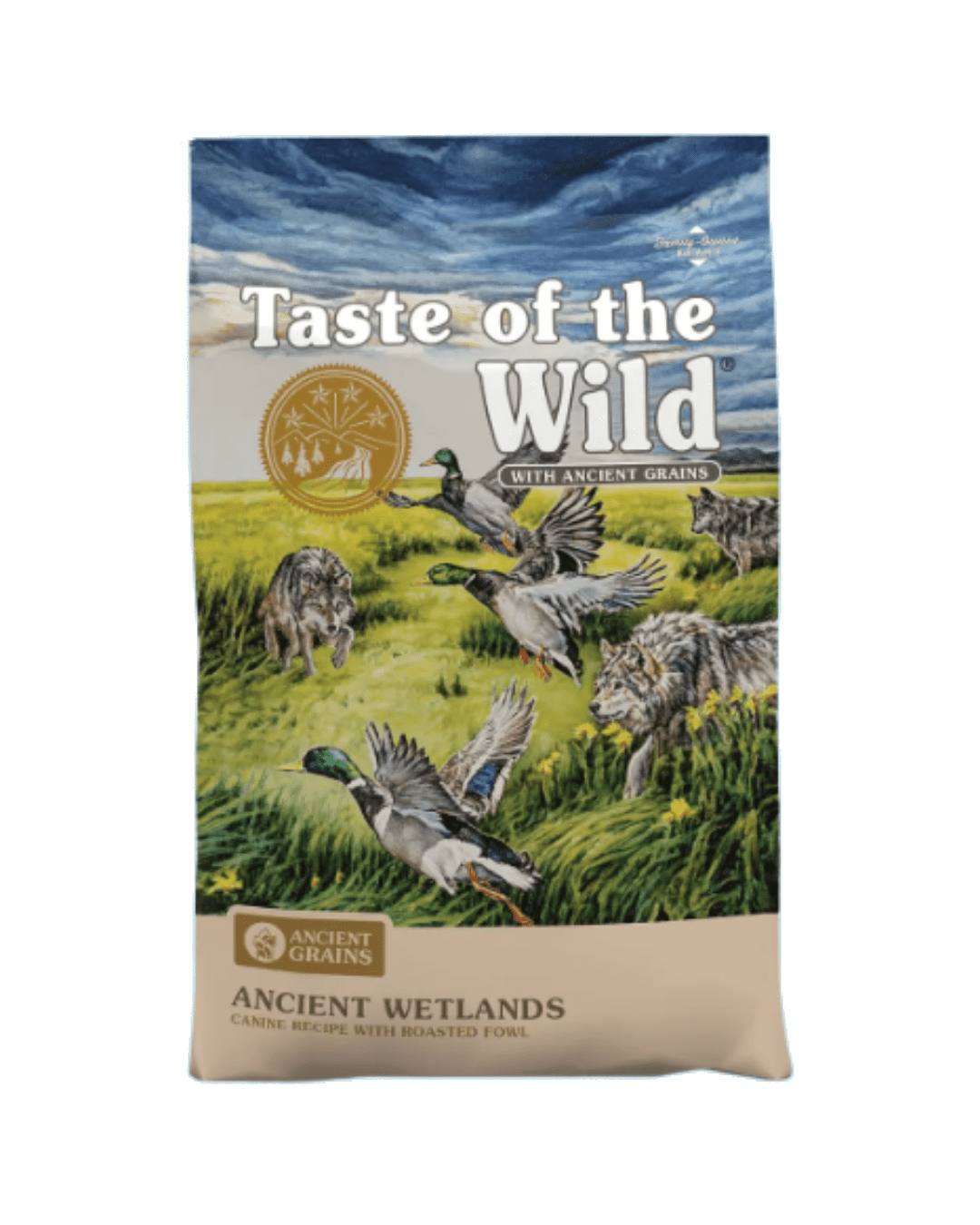 Taste of the Wild Ancient Wetlands para perro – fórmula con granos ancestrales