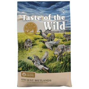 Taste of the Wild Ancient Wetlands para perro – fórmula con granos ancestrales