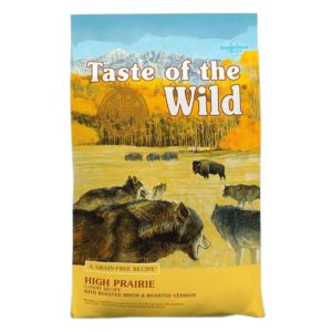 aste of the Wild High Prairie con bisonte para perro – receta alta en proteínas