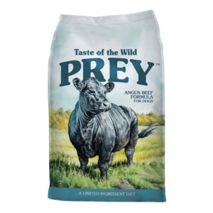Taste of the Wild PREY Angus Beef para perro – alimento grain free