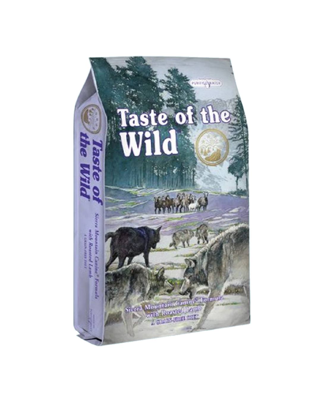 Taste of the Wild Sierra Mountain alimento para perros – Fórmula de cordero grain-free