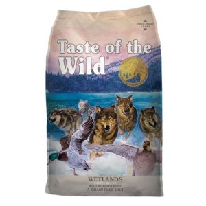 Taste of the Wild Wetlands sabor pato para perro