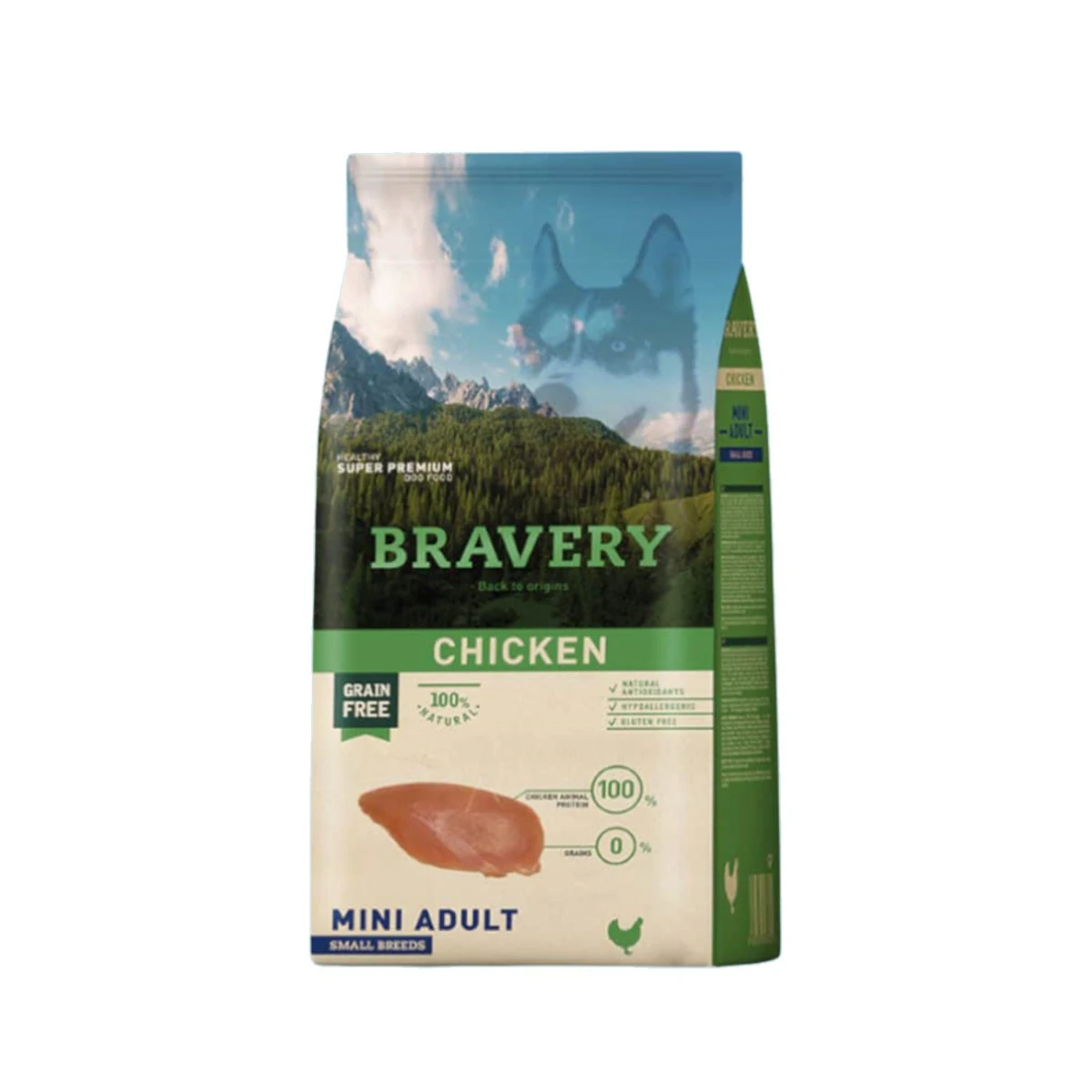 Bravery Chicken Mini Adult Small Breeds 7 Kg