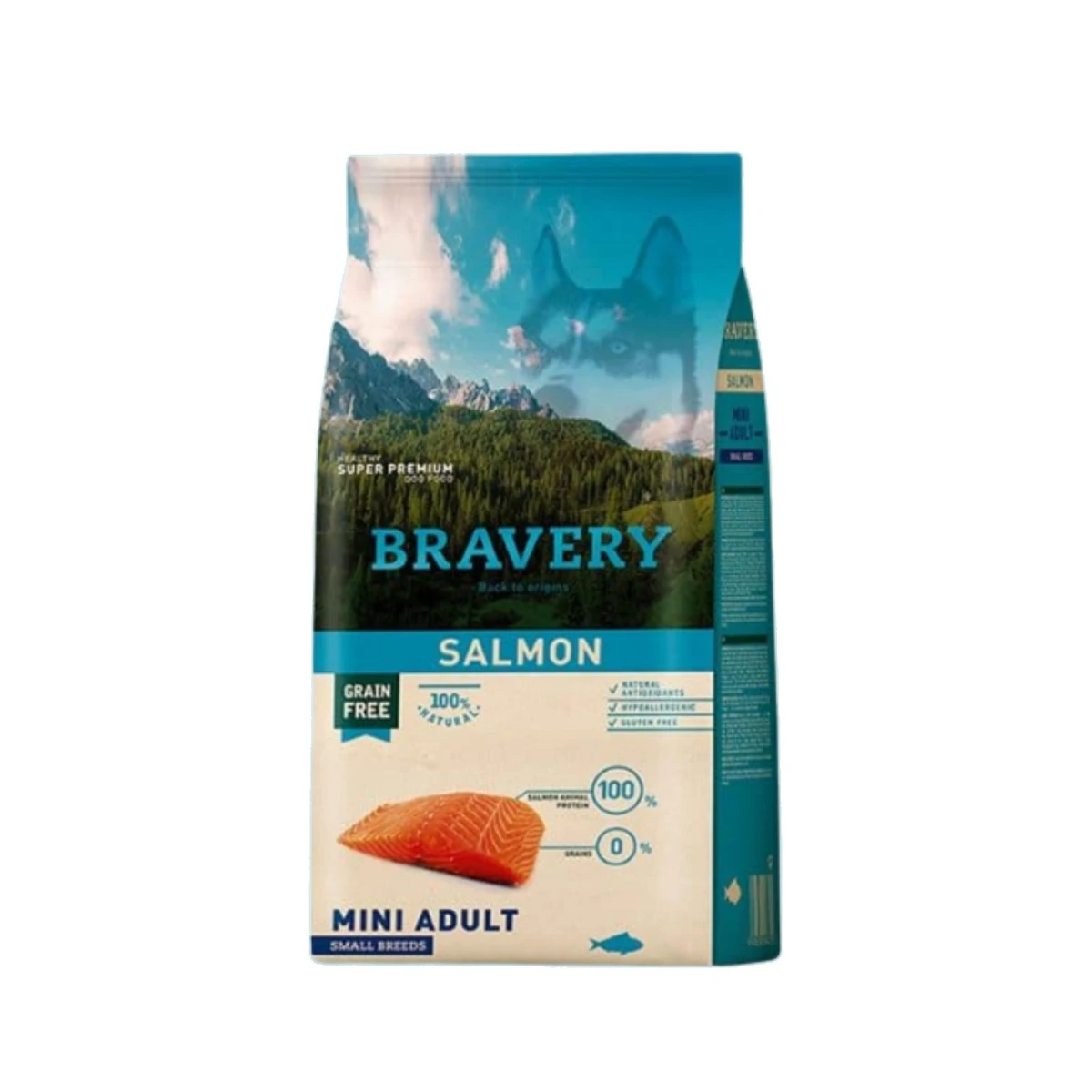 Bravery Salmon Mini Adult Small Breeds 7 Kg