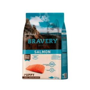 Bravery Salmon Puppy Large/Medium Breeds 12 Kg
